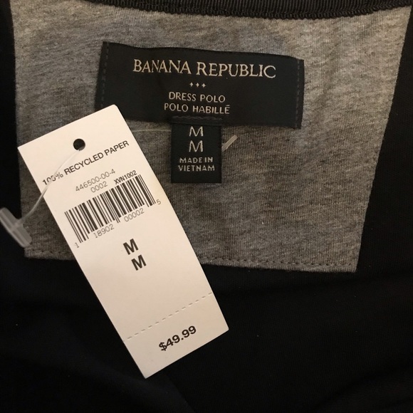 NWT Banana Republic Dress Polo - Picture 3 of 4